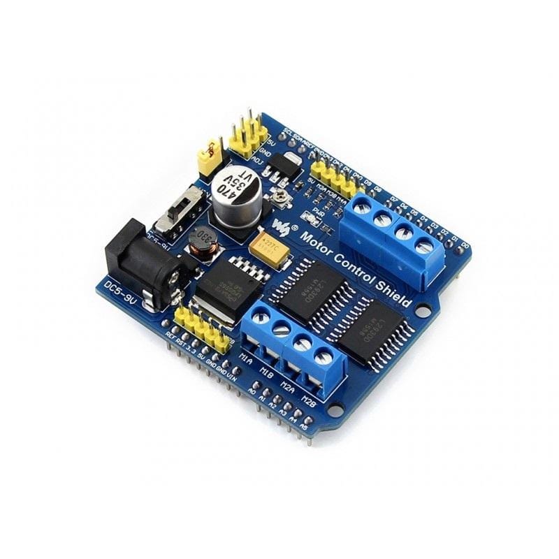 Waveshare Motor Control Shield, Drives DC Motors & Stepping Motors