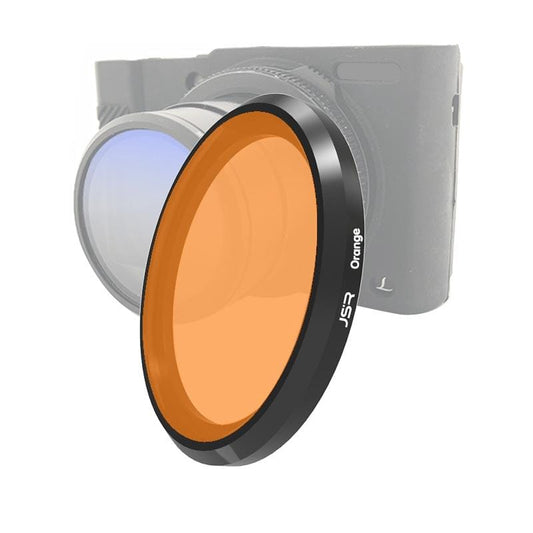JSR Colored Lens Filter for Panasonic LUMIX LX10 (Orange)