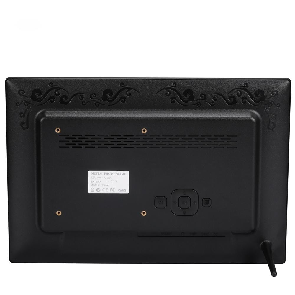 13 inch High-definition Digital Photo Frame Electronic Photo Frame Showcase Display Video Advertising Machine (White)