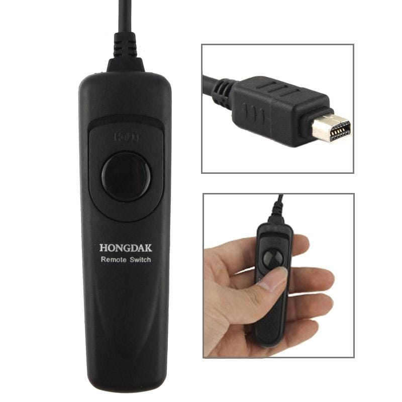 Remote Switch Shutter Release Cord RM-UC1 for Olympus SP-590 E30 EP-1, Olympus E-400, Olympus E-410, Olympus E-420 (Black)