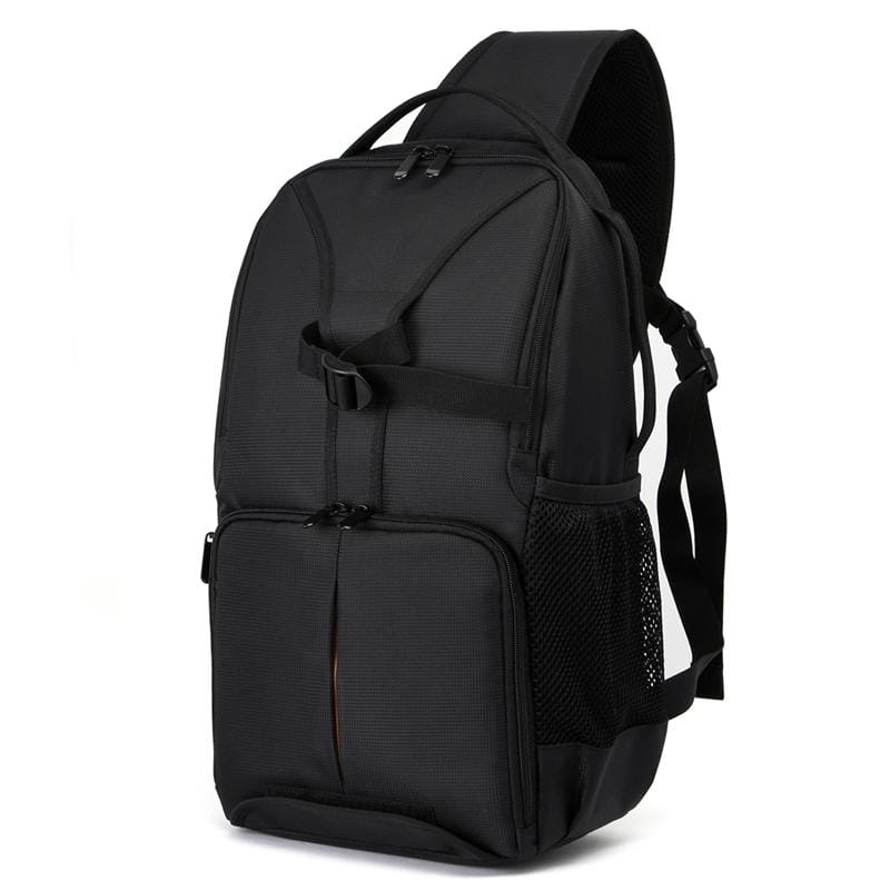 HUWANG Waterproof Shoulder Backpack  Padded Shockproof Camera Case Bag for Nikon (Purple)