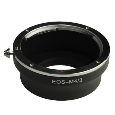 EOS-M4/3 Lens Mount Stepping Ring (Black)