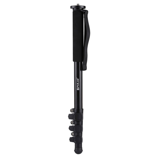 PULUZ Four-Section Telescoping Aluminum Alloy Self-Standing Monopod, Height Range: 50cm-150cm