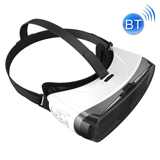 Eye Travel 0626 VR Virtual 3D Headset Glasses for 3.5 to 5.5 inch Smartphones, Support Bluetooth (Black)