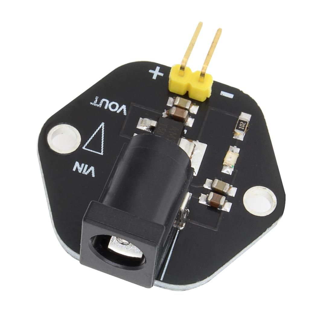 LandaTianrui LDTR-RM032 DC 6-12V to DC 5V Step-Down Converter Power Supply Module (Black)