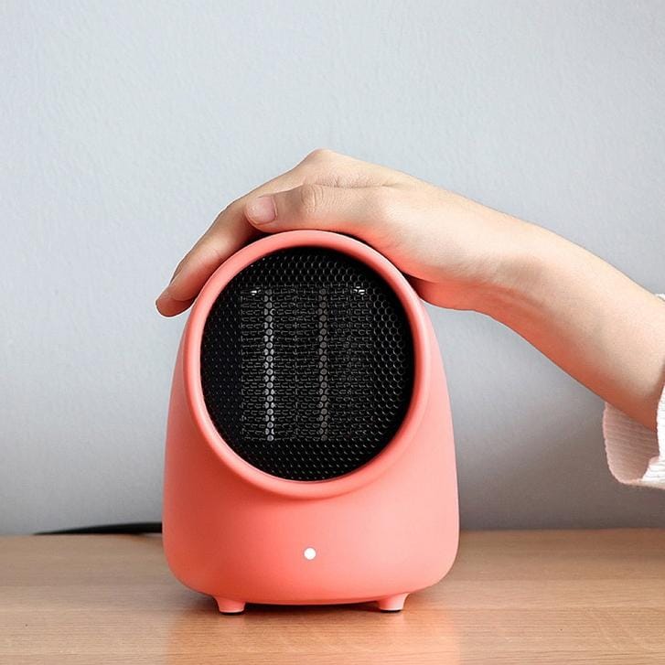 Original Xiaomi Mini Warmbaby Electric Heater Mijia Desktop Xiaodai Home Heating Stove Radiator Sothing Warmer Machine, US Plug (Red)