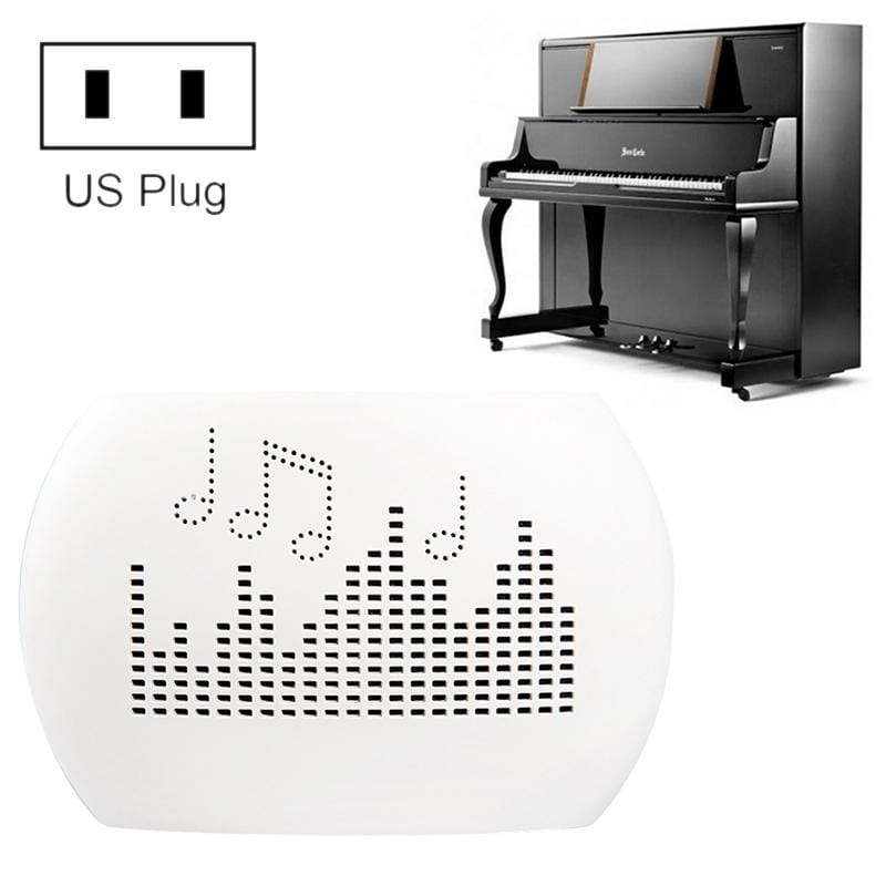 INVITOP Mini Portable Piano Musical Instrument Moisture-proof Dehumidifier Wardrobe Kitchen Shoe Cabinet Automatic Moisture Absorber, US Plug (White)
