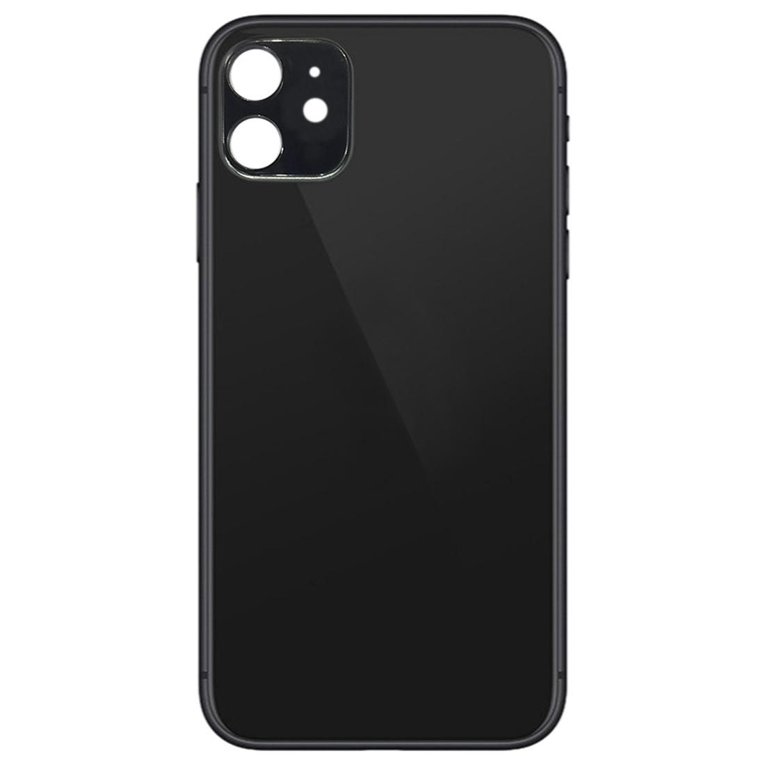 Glass Battery Back Cover for iPhone 11 (Black)