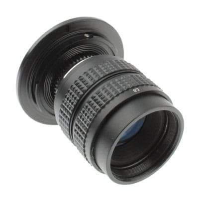 35mm 1:1.7 C-NEX Mount TV Lens with Stepping Ring