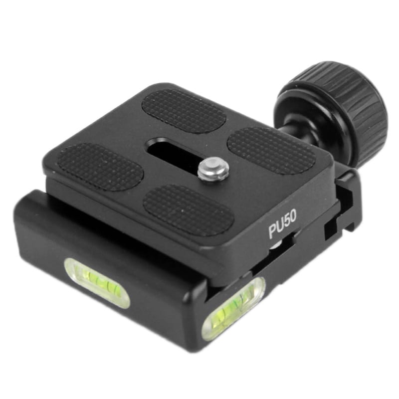 Aluminum Quick Release Plate for Tripod CL-50S (Black)