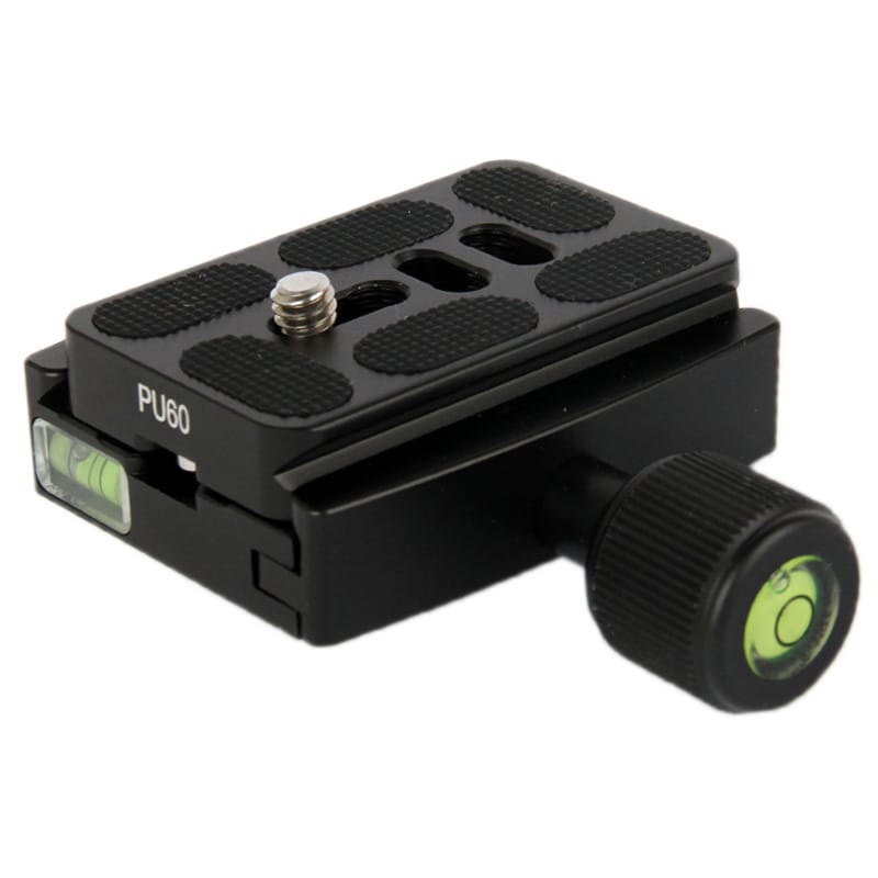 Aluminum Quick Release Plate for Tripod CL-60 (Black)