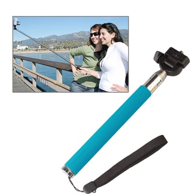 Fotopro Extendable 7 Sections Digital Camera Handheld Monopod Wand Rod (Blue)