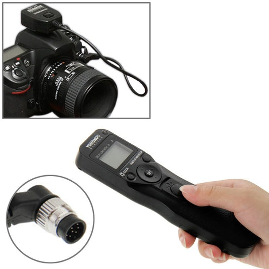 YONGNUO MC-36R N1 Wireless Timer Remote Shutter Release for Nikon D1 / D2 series & D3 / D4 series / D200 / D300 / D700 / D800 Camera (Black)
