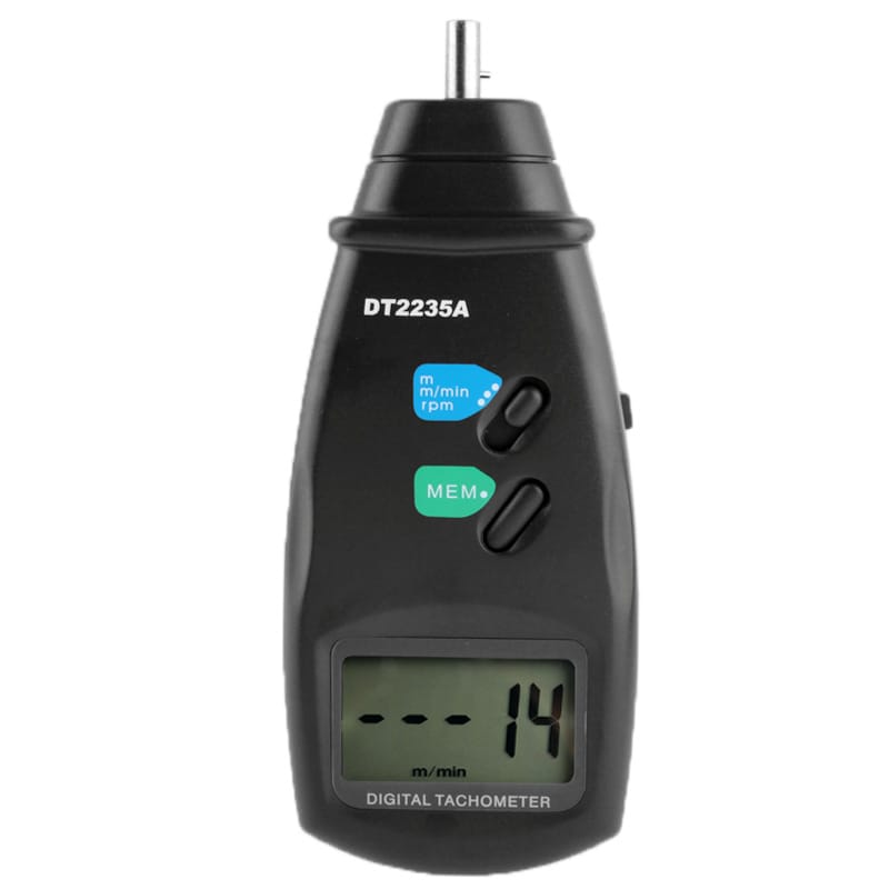 Digital Contact Tachometer (Black)