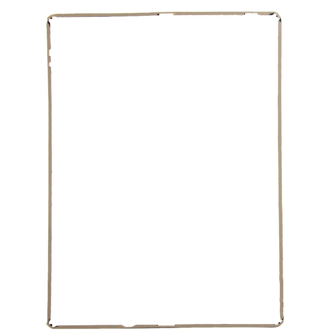 LCD Frame Front Housing Bezel Frame with Adhesive Sticker for iPad 2(Black)