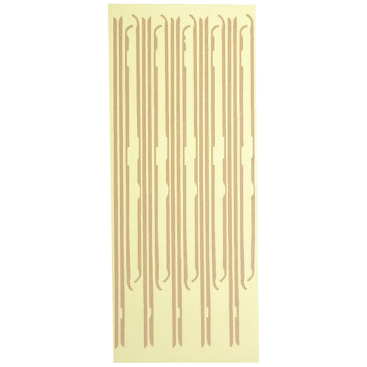 LCD Frame Front Housing Bezel Frame Adhesive Sticker for iPad 2