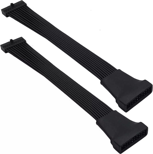 1 PCS USB3.0 IDC 19/20 Pin Computer Motherboard Cable Device Signal Connection DIY Host Expansion Soft Cable-15cm