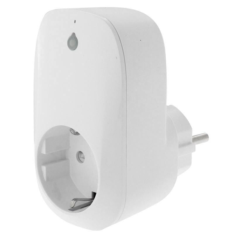 Portable Free APP Wi-Fi Home / Offices Automation Smart Wireless Power WiFi Plug, EU Plug (White)