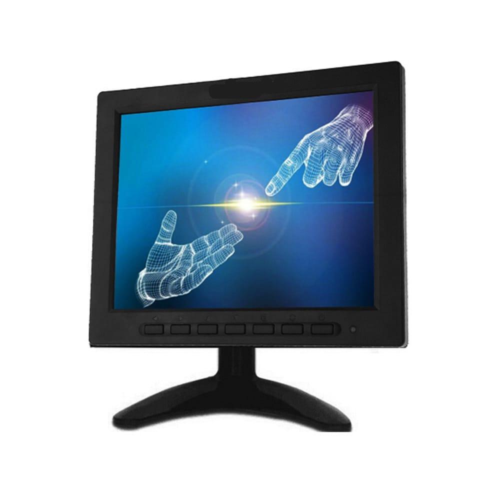 8" TFT LCD Color Video Monitor Screen VGA BNC AV Input for - 1