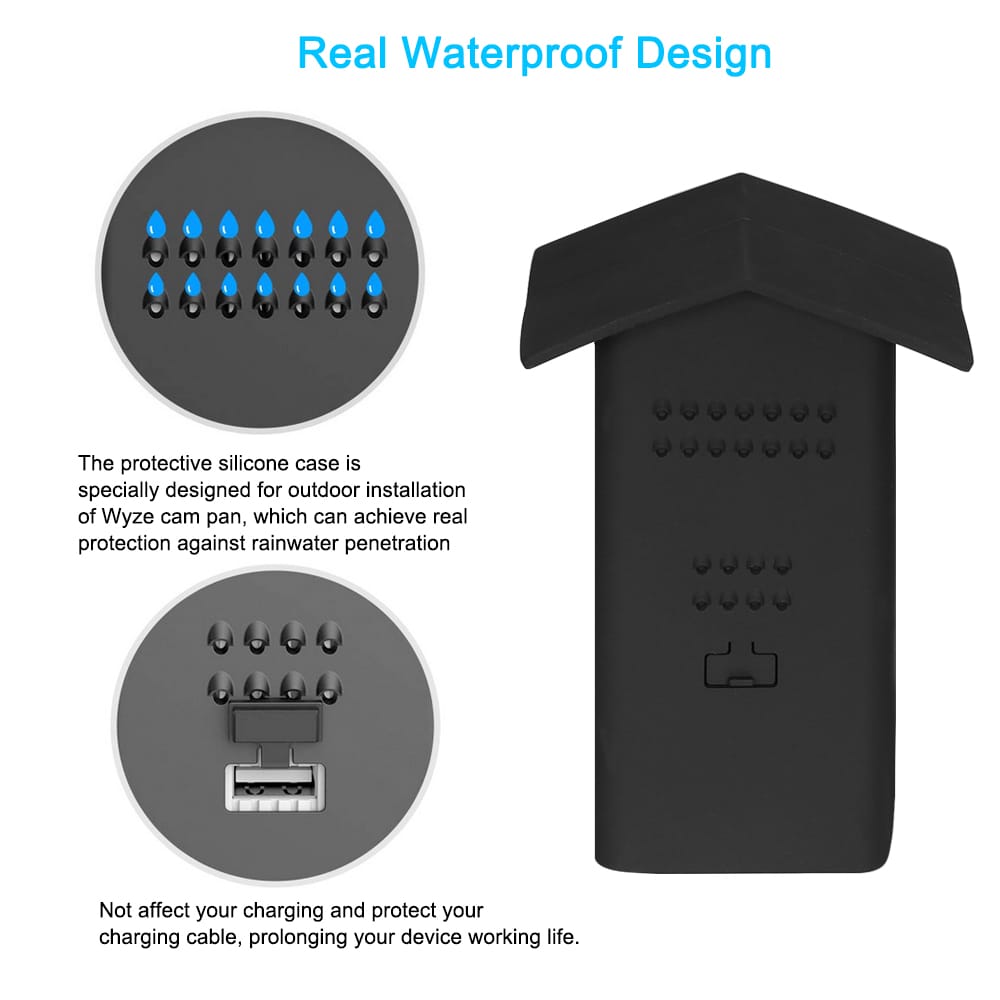 Real Water Resistant Protective Case + 360 Degree Protective