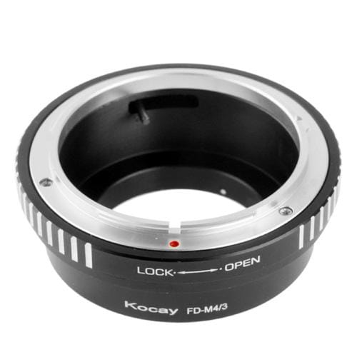 FD Lens to M4/3 Lens Mount Stepping Ring (Black)