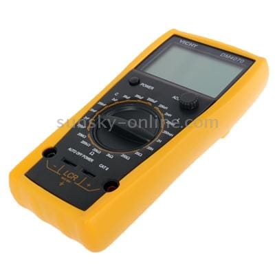 LCD Meter Multimeter Inductance Capacitance (Orange)
