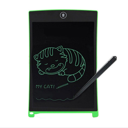 Howshow 8.5 inch LCD Pressure Sensing E-Note Paperless Writing Tablet / Writing Board (Green)