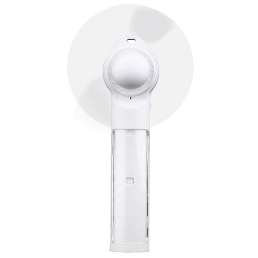 ST-18 Multi-functional Portable Hand-Held Soft 2-Blade Mini Fan with Power Bank, Blade Diameter: 7cm (White)