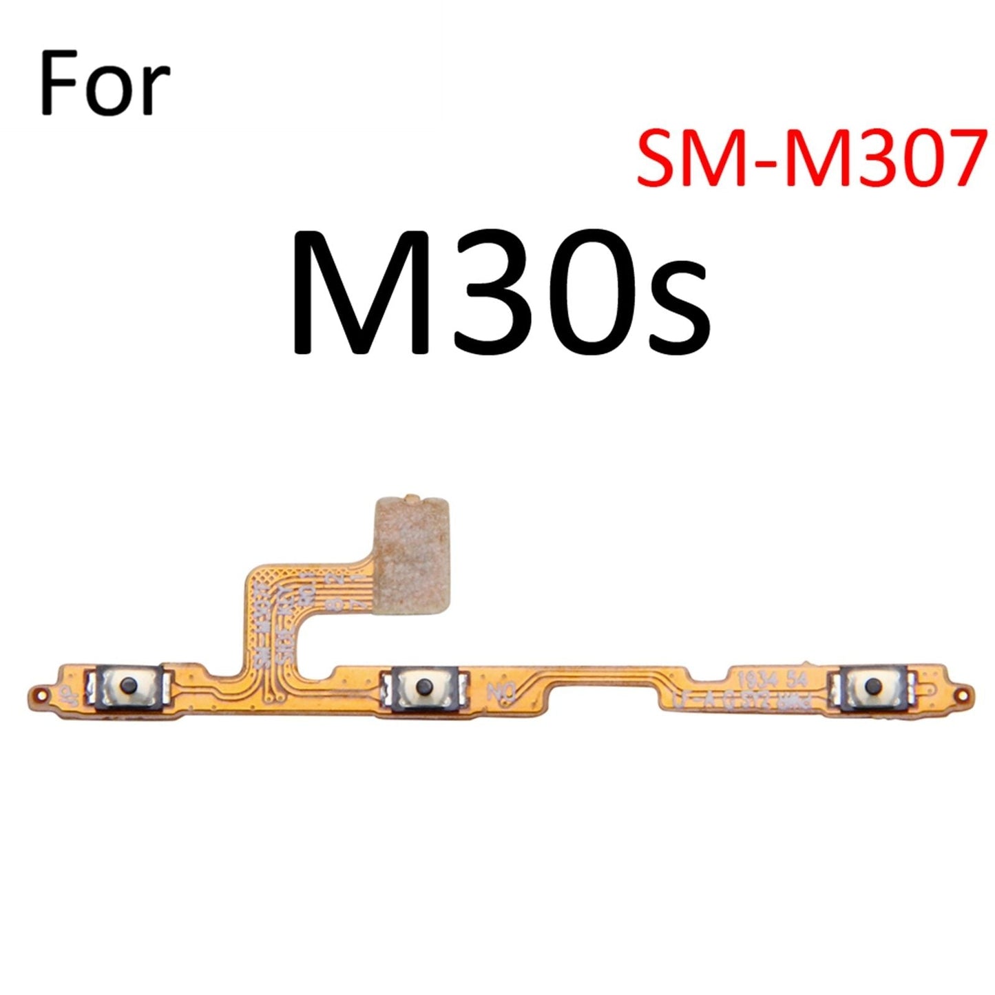 Power Button & Volume Button Flex Cable for Samsung Galaxy M30s SM-M307