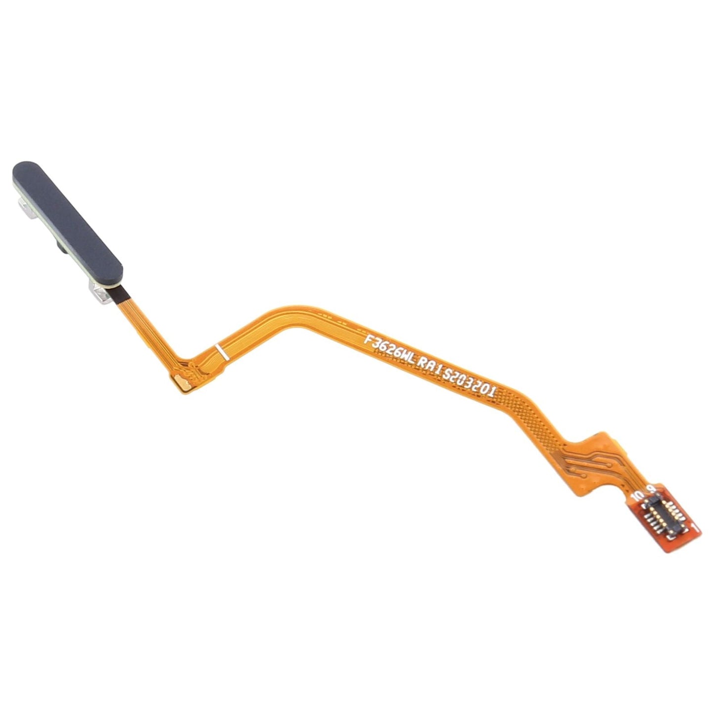 Fingerprint Sensor Flex Cable for Xiaomi Redmi Note 9S / Redmi Note 9 Pro / Redmi Note 9 Pro Max (Black)