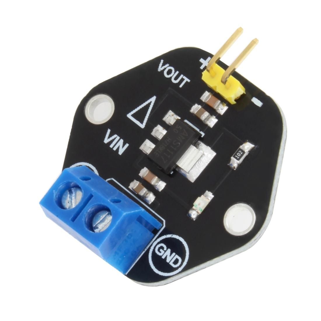 LandaTianrui LDTR-RM031 AMS1117 3.3V Power Supply Module for Arduino (Black)