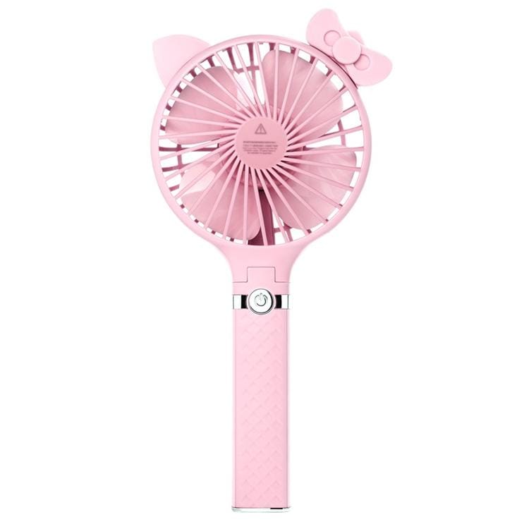 S3 Mini Foldable Handheld Flashlight Electric Fan, with 3 Speed Control (Sky Blue)