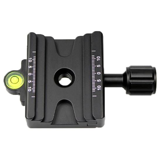 FCD-1 Dual-use Knob Quick Release Clamp Adapter Plate Mount for 39mm Arca / 32mm SLIDEFIX Quick Release Plate