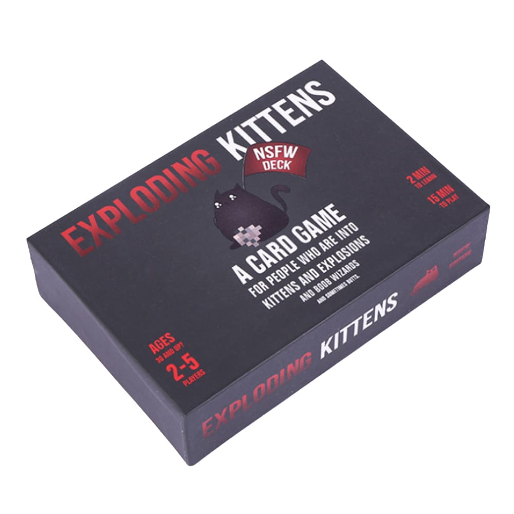 Recreation Card Exploding Kitten Card Pastime Adult Leisure - 2