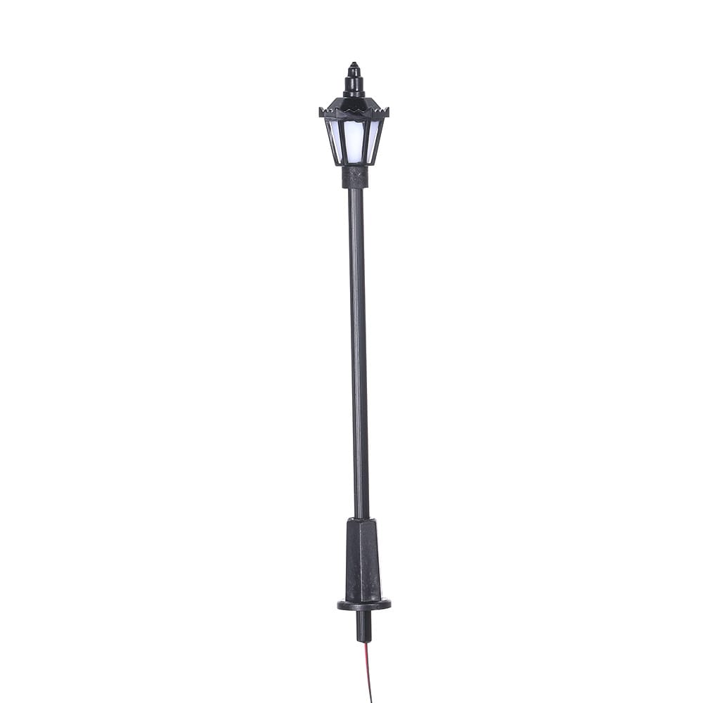 20pcs Warm White Model Street Lights Layout Lamppost Railway - warm white & scale 1