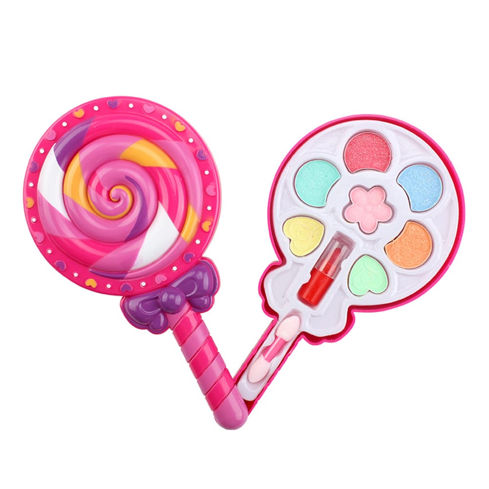 Girls Makeup Kit for Kids Kids Washable Makeup Set Girls - Lollipop appearance