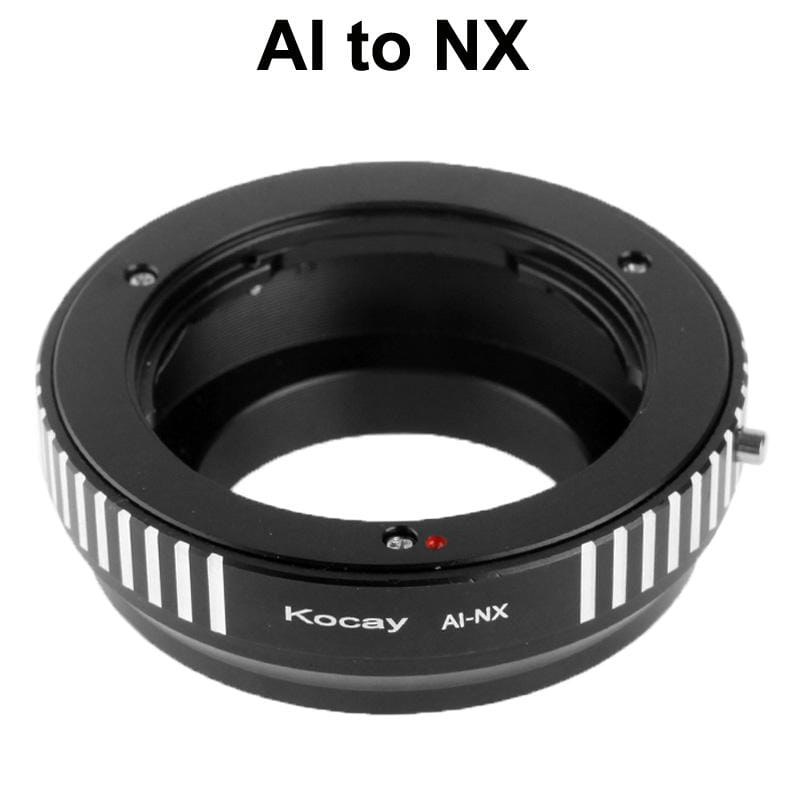 AI Lens to NX Lens Mount Stepping Ring (Black)