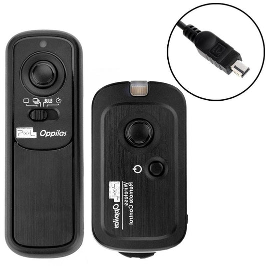 Pixel Oppilas 2.4GHz Wireless Shutter Remote Control for Nikon DSLR D90 / D5000 / D5100 / D3100 / D7000 (Black)
