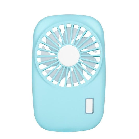 Portable Hand Held USB Rechargeable Mini Fan (Blue)