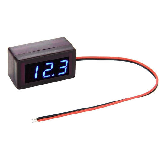 V42D 2 Wires Green Light Display Mini Digital Voltage Panel Meter, Measure Voltage: DC DC 1.7-25V (Style2)