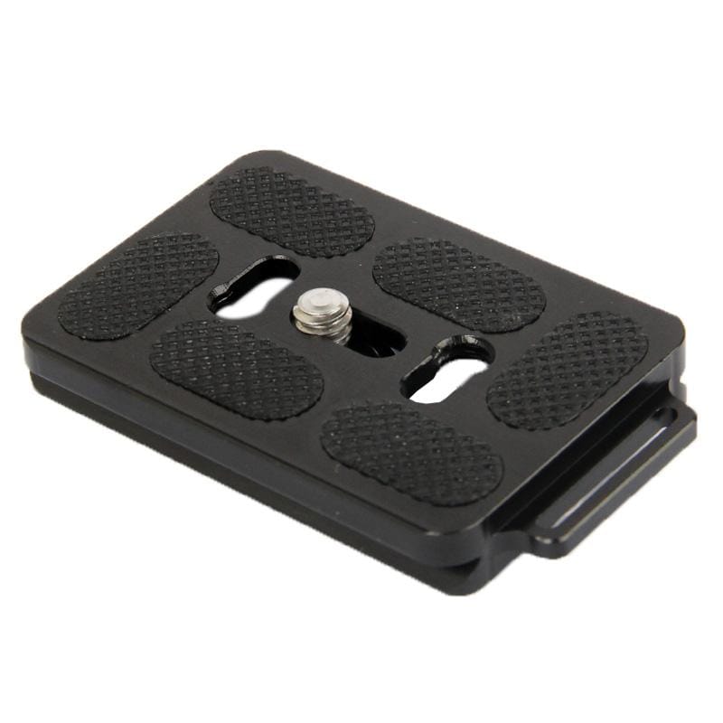 Aluminum Quick Release Plate for Tripod PU60 (Black)