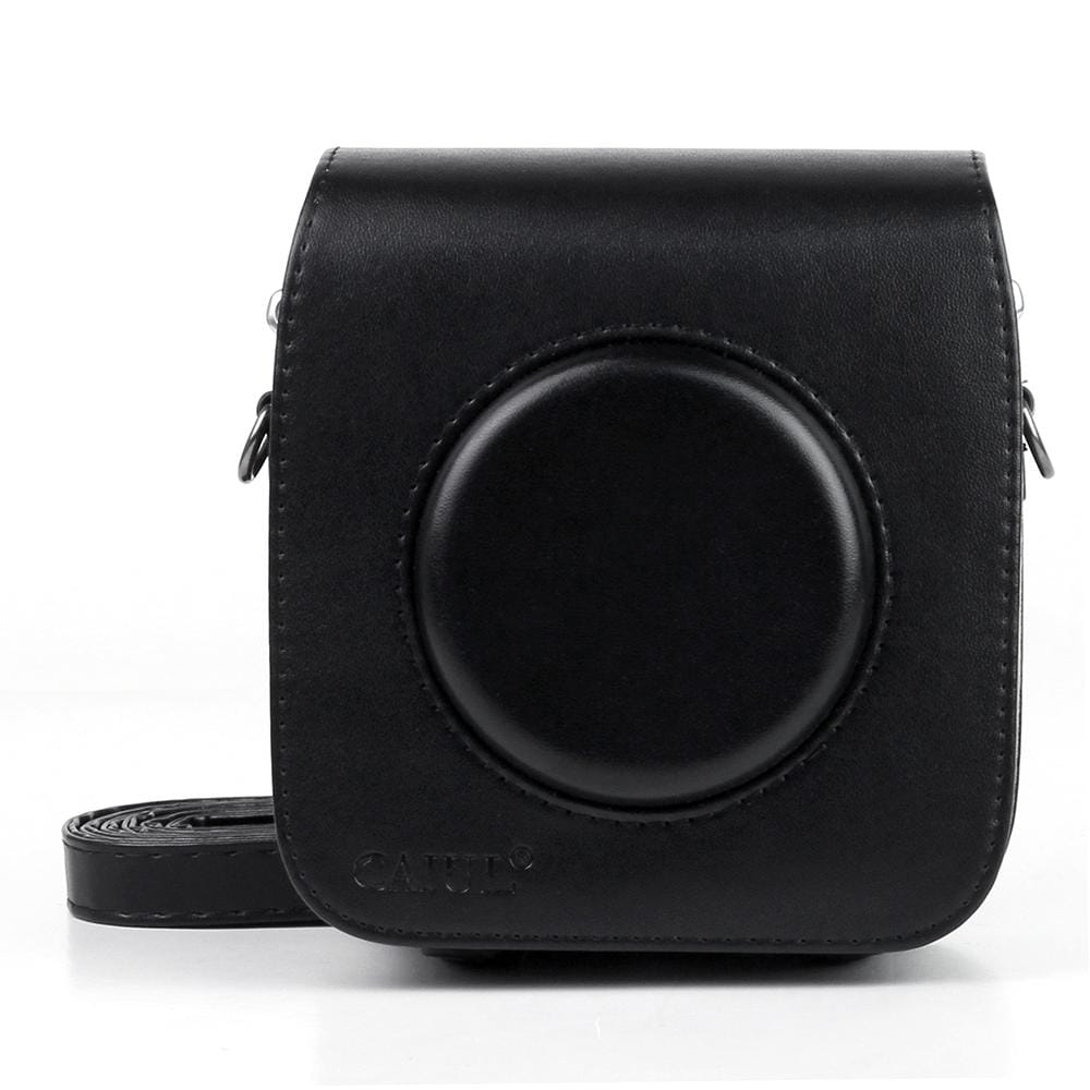 Vintage PU Leather Camera Case Protective bag for FUJIFILM Instax SQUARE SQ10 Camera, with Adjustable Shoulder Strap (Brown)