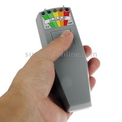 5-LED Electromagnetic Radiation Detector EMF Meter Tester