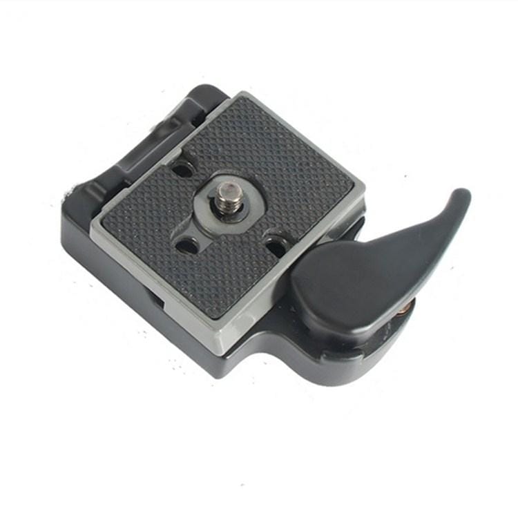 BEXIN Tripod Head Quick Release Plate Holder For Manfrotto 200PL-14 (Black)