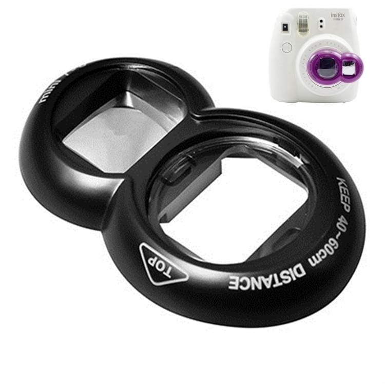 2PCS Selfie Mirror for Polaroid Mini7s / Mini8 (Black)