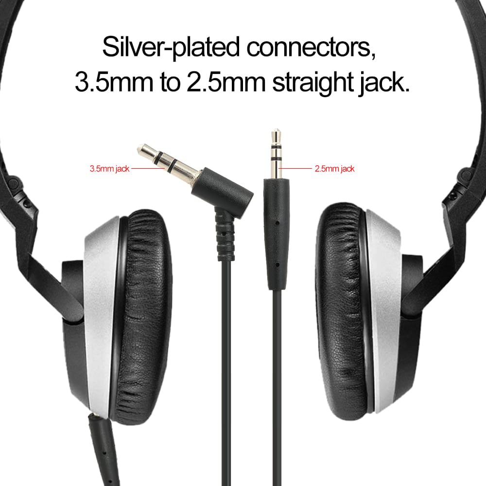 3.5mm to 2.5mm Audio Cable for BOSE OE2 Headset with Mic