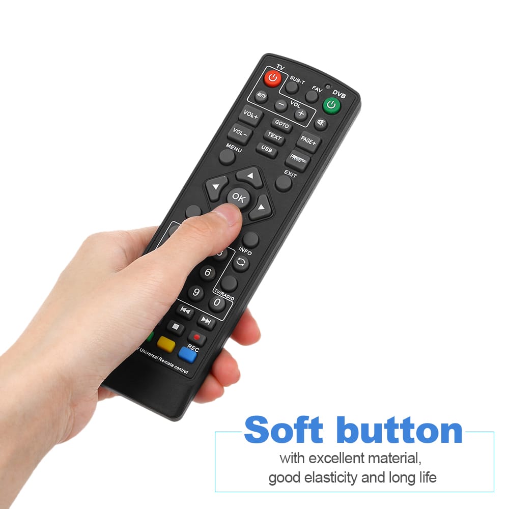 Universal DVB-T2 Set-Top Box Remote Control Wireless Smart