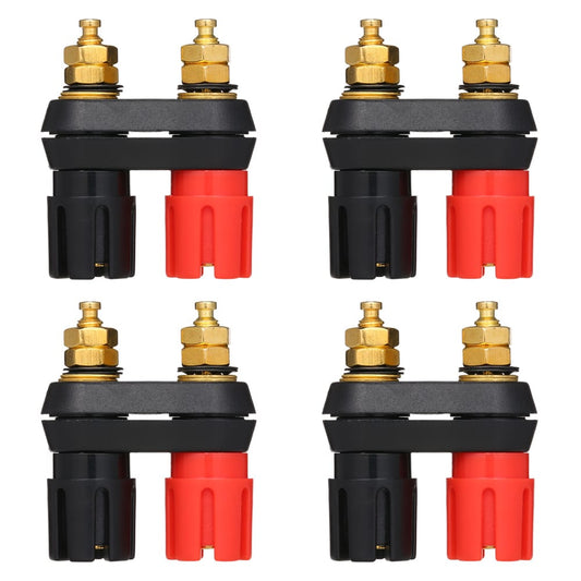 4mm Banana Plug Connector 4mm Speaker Plug Adapter - 4 PCS