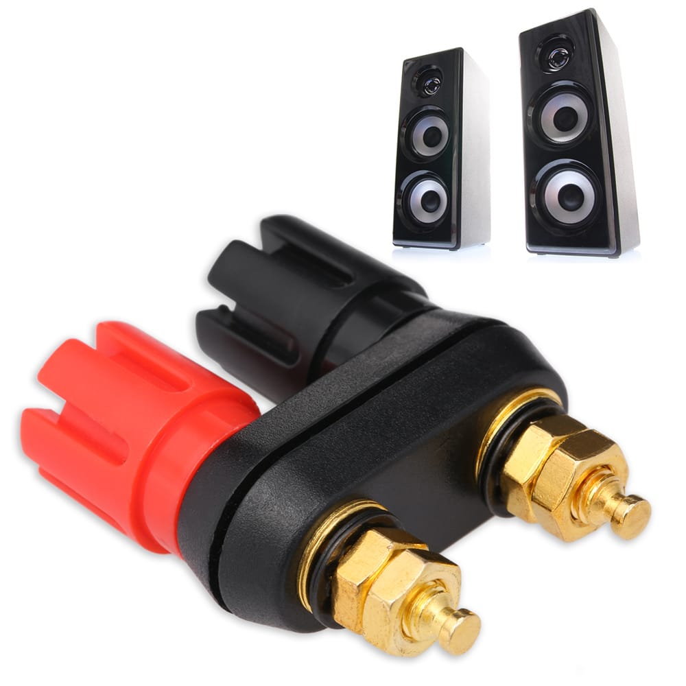 4mm Banana Plug Connector 4mm Speaker Plug Adapter - 4 PCS