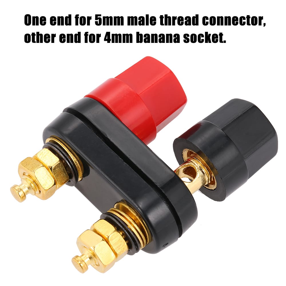 4mm Banana Socket Dual Female Terminal Binding Post for - 2 PCS